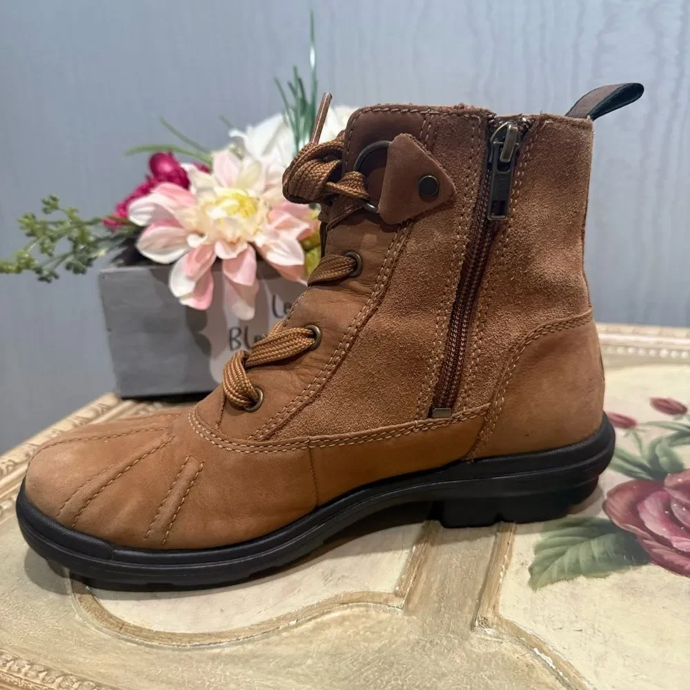 Ugg Hapsburg Duck Boots Chestnut 1120785 Sz 6